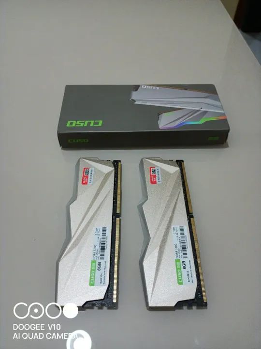 2x8gb 3200mhz Memoria Ram CUSO Rgb (Novas) - Foto 3