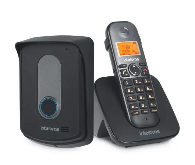  interfone sem fio intelbras novo com nota fiscal.