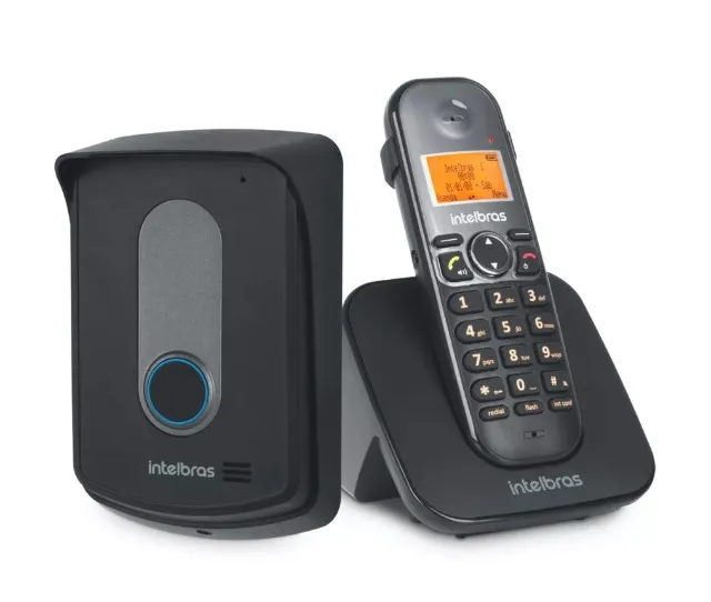  interfone sem fio intelbras novo com nota fiscal.