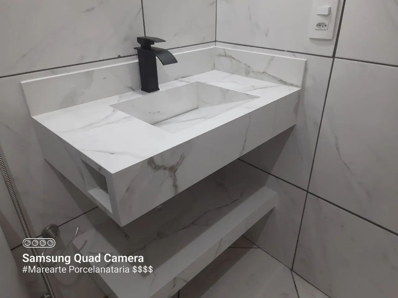 Pias ,bancadas  lavatório nichos porcelanato  - Foto 3