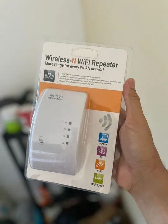 Repetidor de Sinal Wi-Fi 600Mbps
