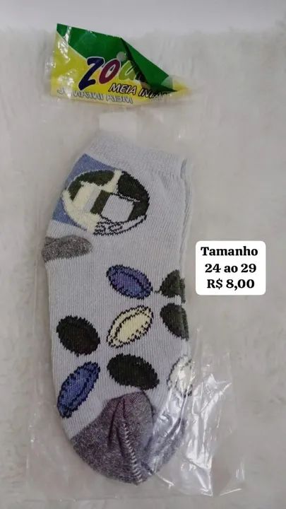 Meias infantis para menino conforto e qualidade - Foto 5