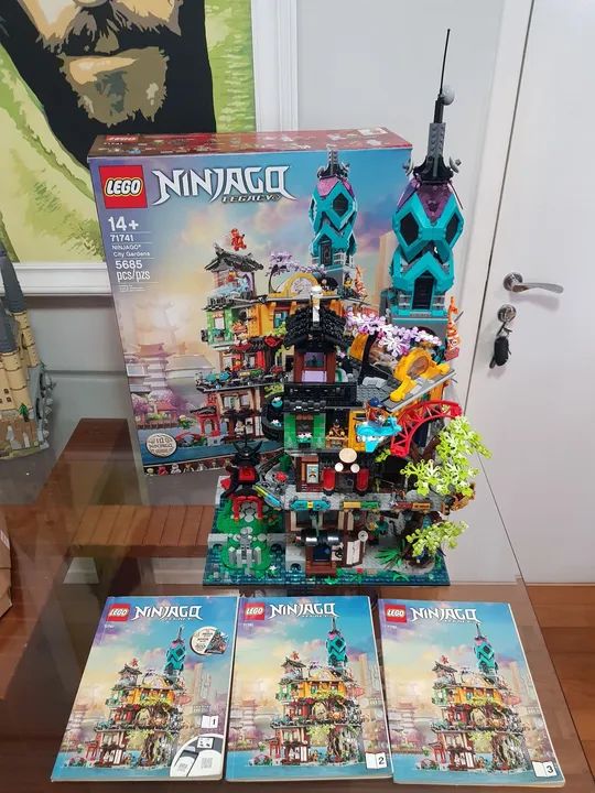 LEGO Ninjago City Gardens 71741 - semi novo e Lacrado - Hobbies e