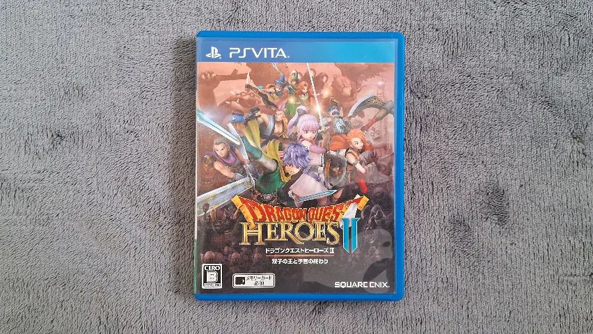 Dragon Quest Heroes II, original, japones, completo, Sony PS Vita