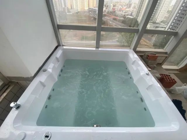 Spa de 4 lugares (jacuzzi, Ofurô, banheira) completo com hidro e aquecedor. - Foto 4