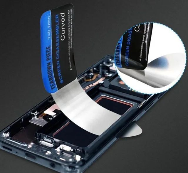 Espátula Para Abertura Lcd Curva Flexível 0,1mm Ultra Fina  Arduino Automação COD-FR55  - Foto 2