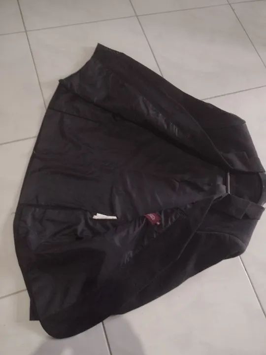 Blazer de tecido  camurça. - Foto 4