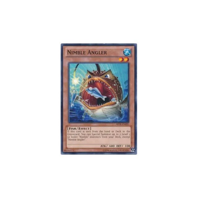 Yugioh!!! Nimble Angler [abyr-en031] Common