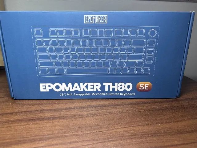 Teclado Mecânico Premium EpoMaker TH80 SE Bluetooth 75%, Retroiluminado RGB Lacrado Novo!