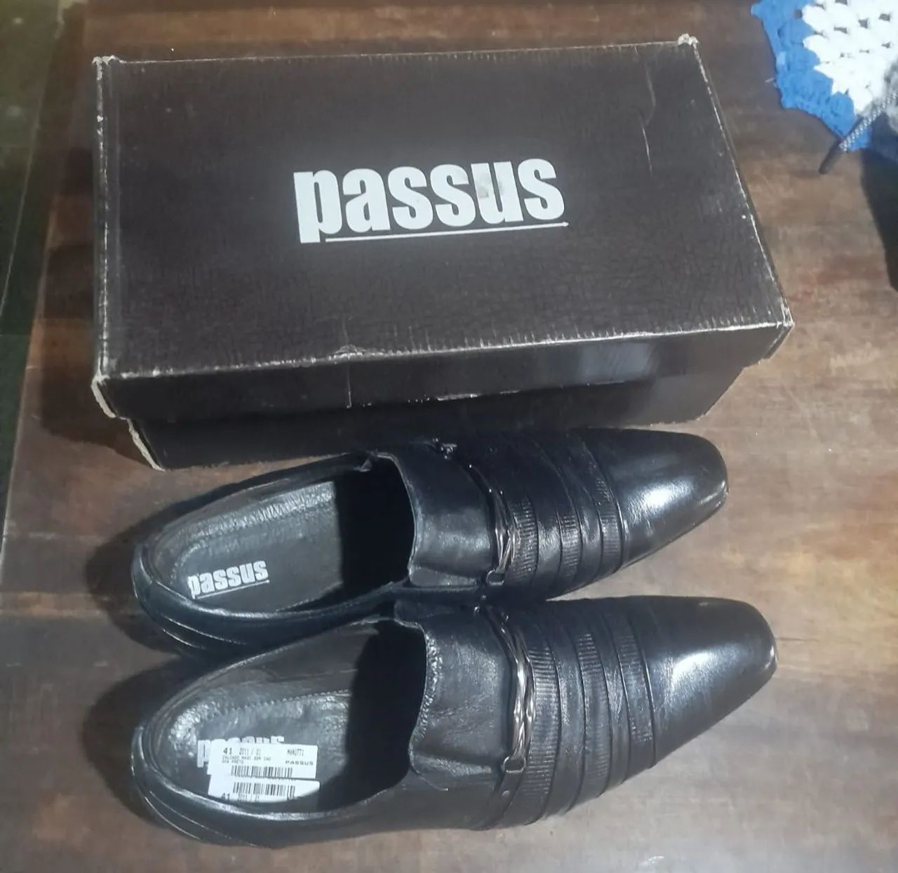 Sapato masculino couro legítimo nr 41 - Foto 4