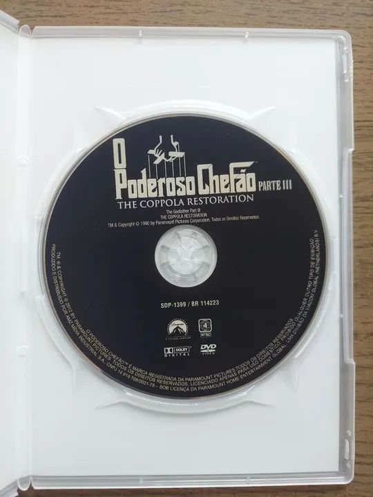 O Poderoso Chefão - The Coppola Res Trilogia toration - DVD - Foto 4