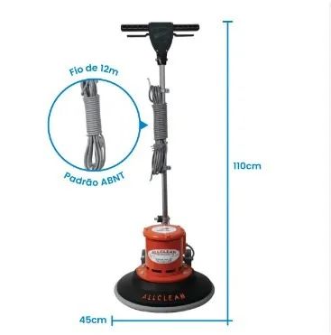 ENCERADEIRA INDUSTRIAL A45 ALLCLEAN 3/4 CV