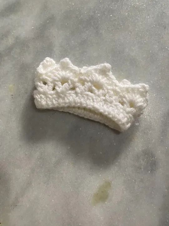 Conjunto de Acessórios para Bebê em Crochê - Foto 4