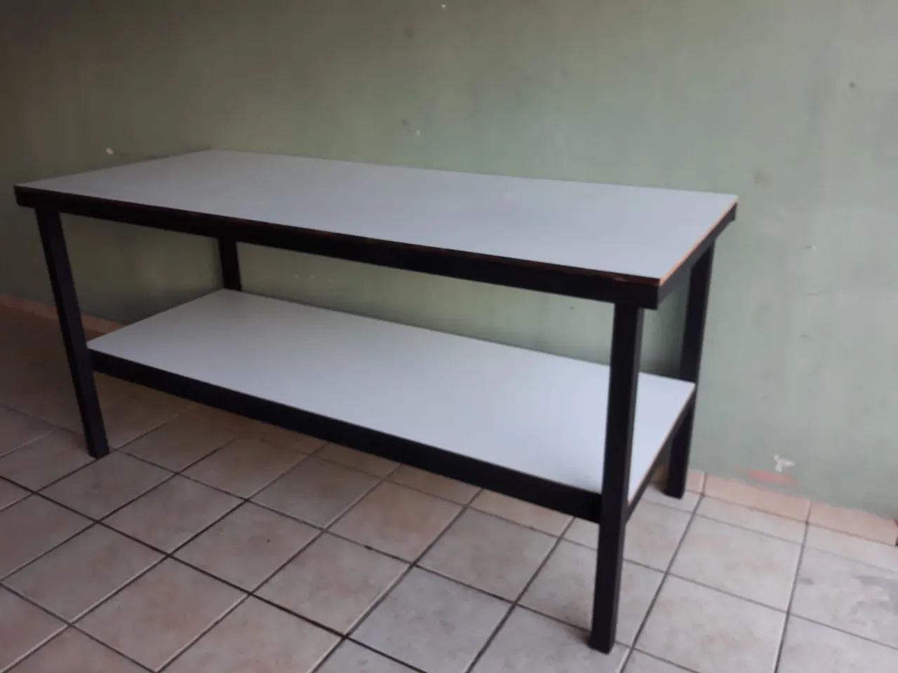 Bancada de aço para oficina 