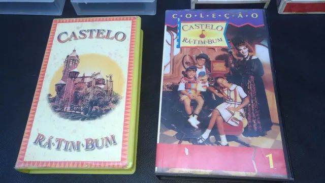 Castelo Rá Tim Bum fitas VHS vídeo, capas e fitas em bom estado, envio qualquer local. - Foto 4