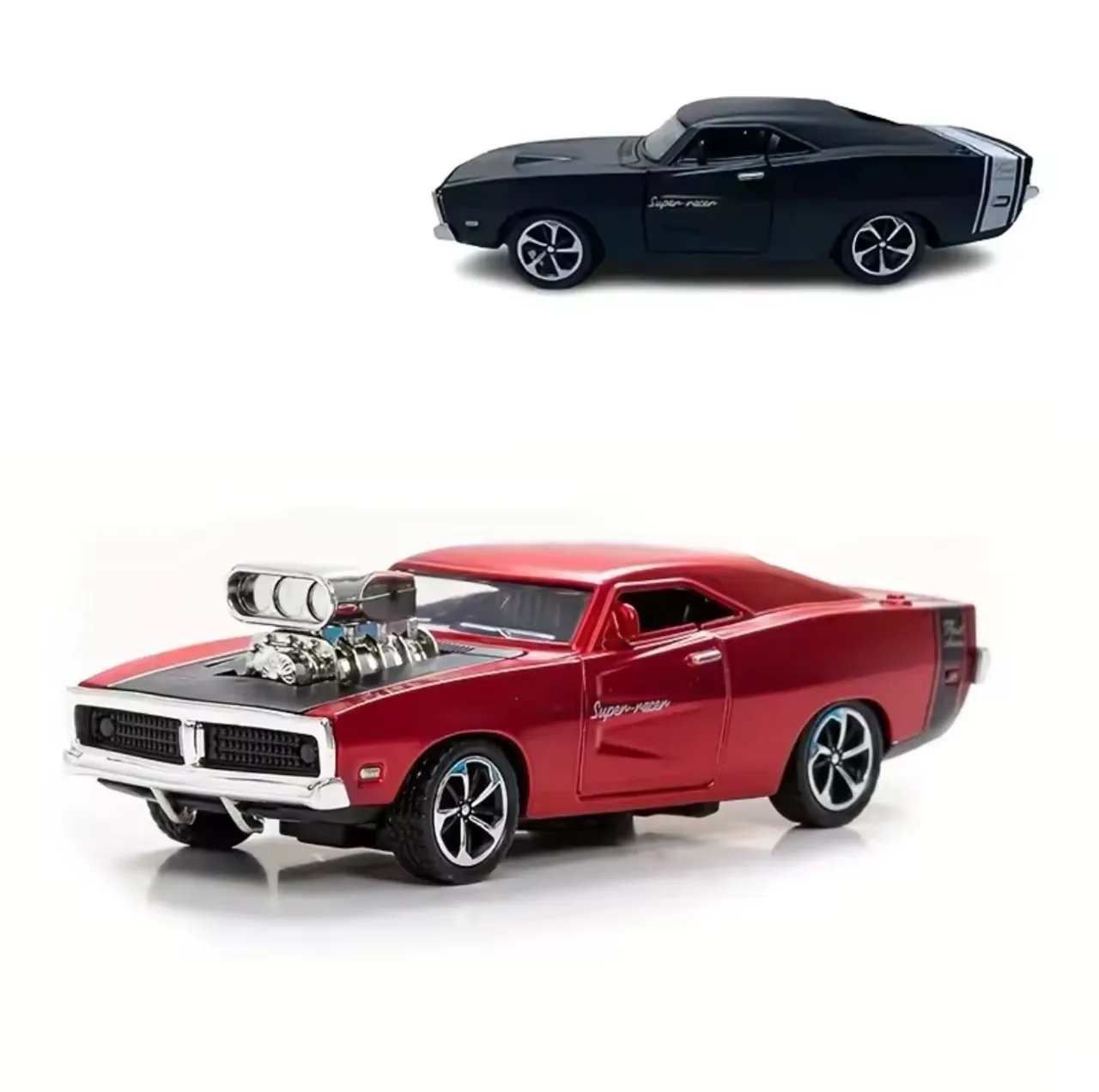 Dodge Charger 1969 Super-Race Vermelho