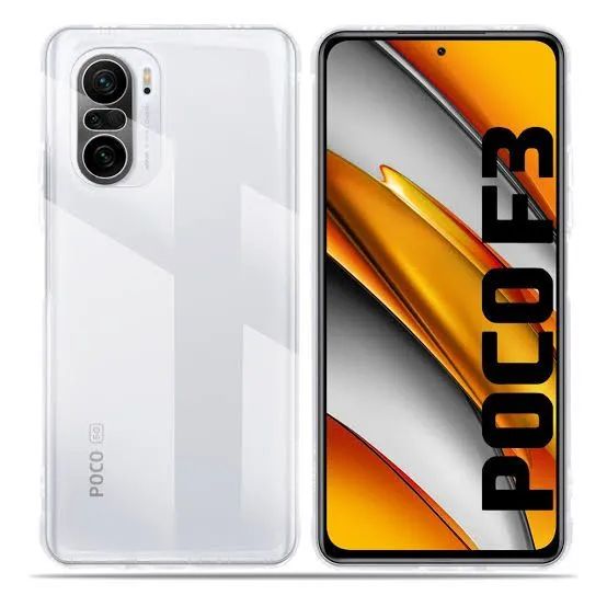 Capinha para Celular Poco F3 - Transparente