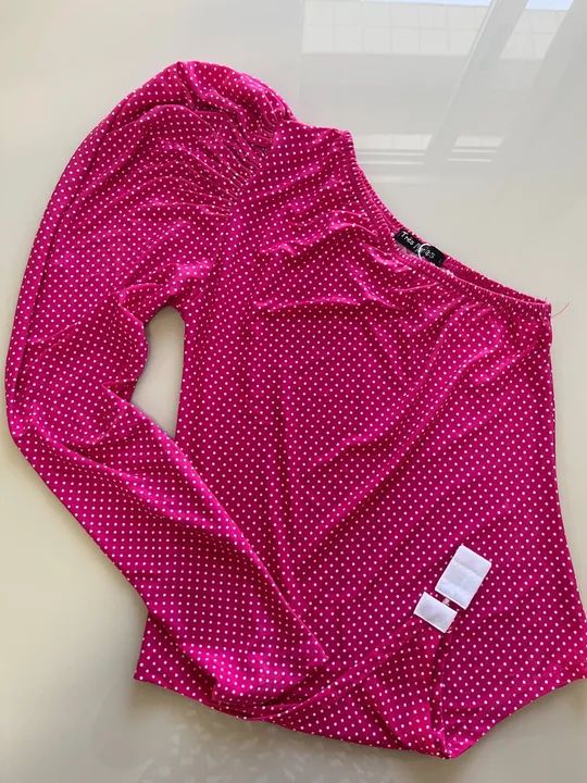 Body rosa feminino novo M