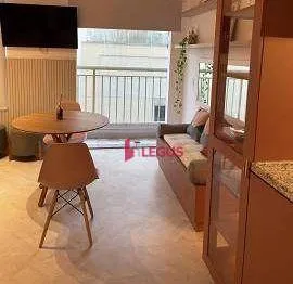 Studio (Compre já alugado) com 1 dormitório à venda, 26 m² por R$ 549. - Pinheiros - São P