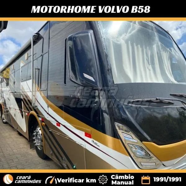 Volvo B58 Motorhome 1991 - Montagem 2020 - 8 Pessoas 