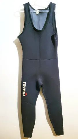 Neoprene Mares semi seco 5mm L com capuz - Foto 5