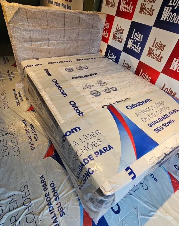 Colchão Casal Molas Ensacadas Cama Ortobom - Superpocket Elegant 12X R$ 225,00 - Foto 2