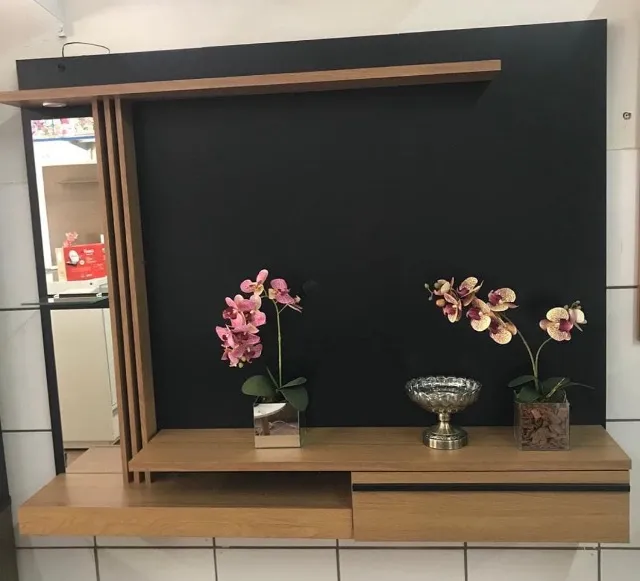 Painel Para Tv até 55 Polegadas Preto