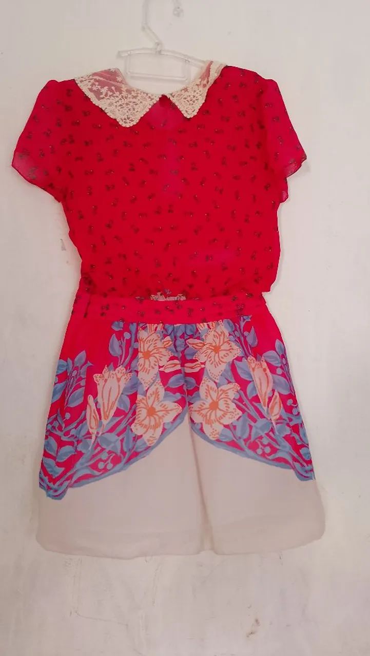 Vestido Floral Farm desapego P - Foto 2