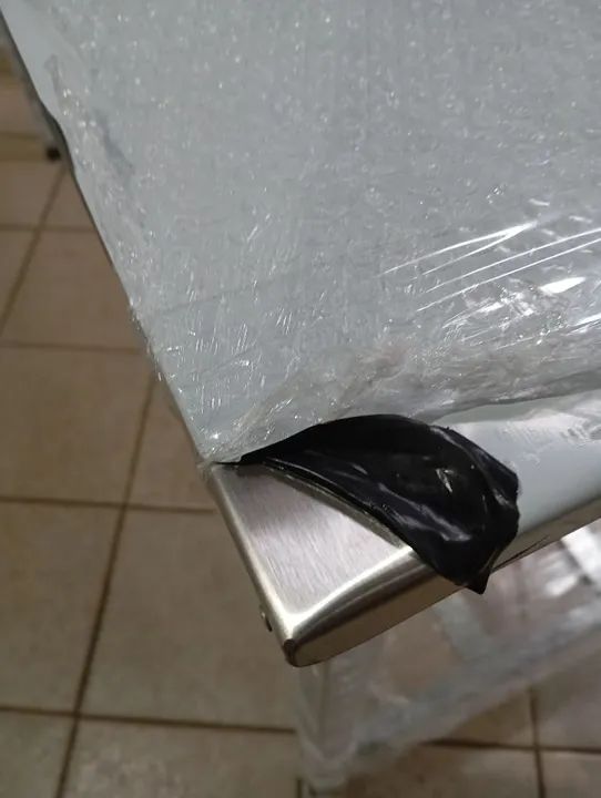 Mesa de aço inox nova - frete grátis SJC e Jacareí - Foto 2