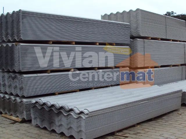 Telha Fibrocimento 6mm 110x366cm Multilit - Foto 4