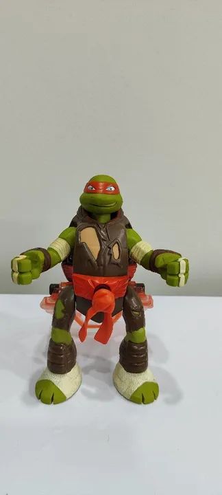 Boneco Tartaruga Ninja Michelangelo Colecionador 