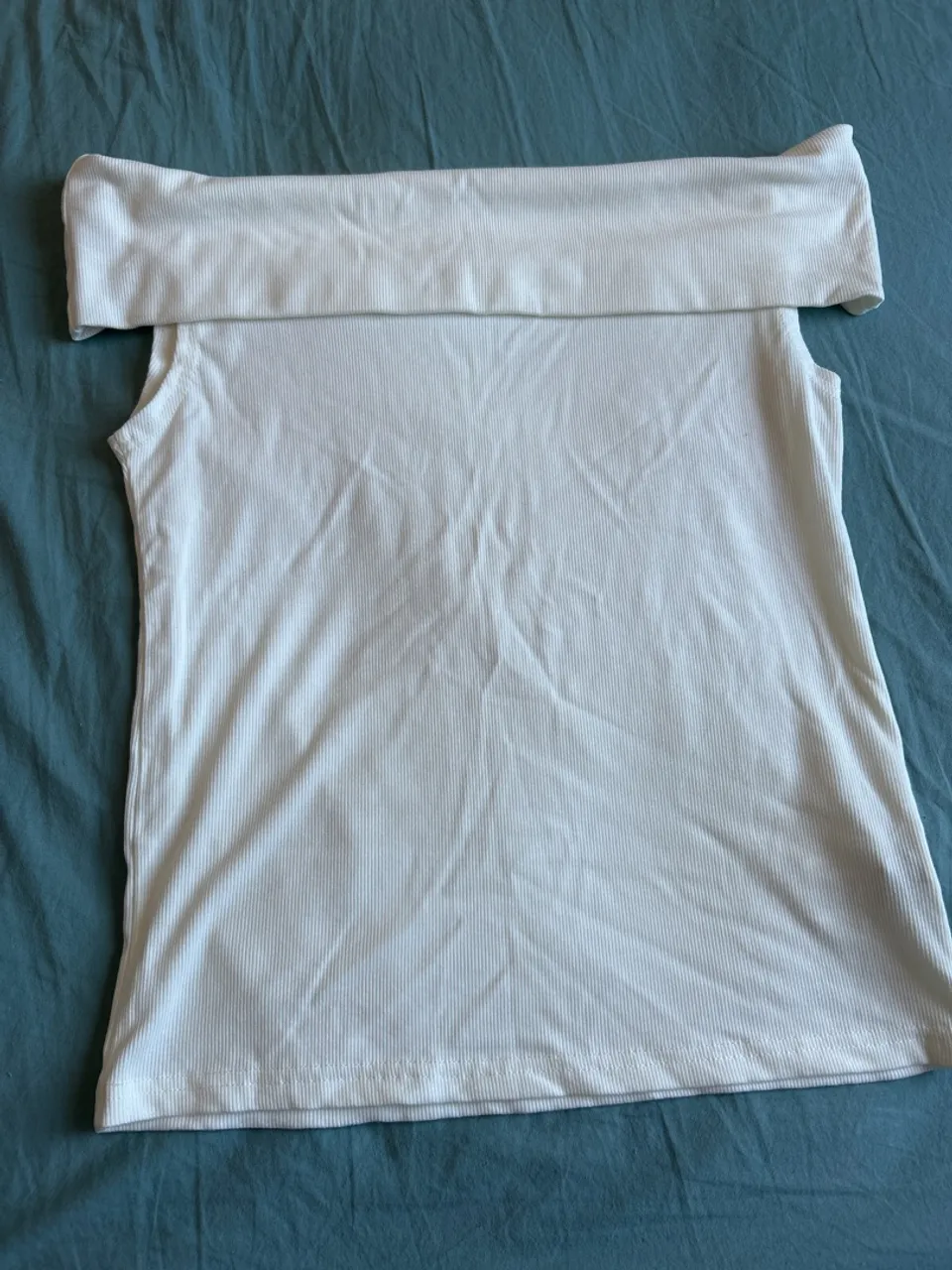 Blusa ombro a ombro canelada