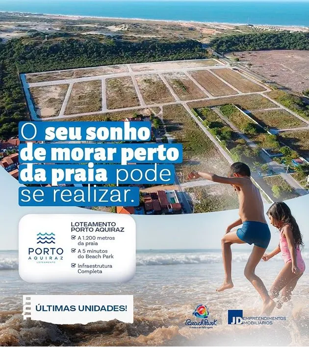 Oportunidade única!!! 4 lotes em loteamento privilegiado  no Porto das Dunas 