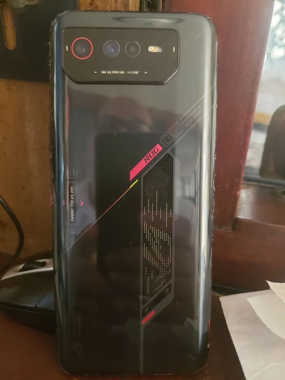 Rog phone 6. 12gb e 256gb. Com detalhes.  - Foto 3
