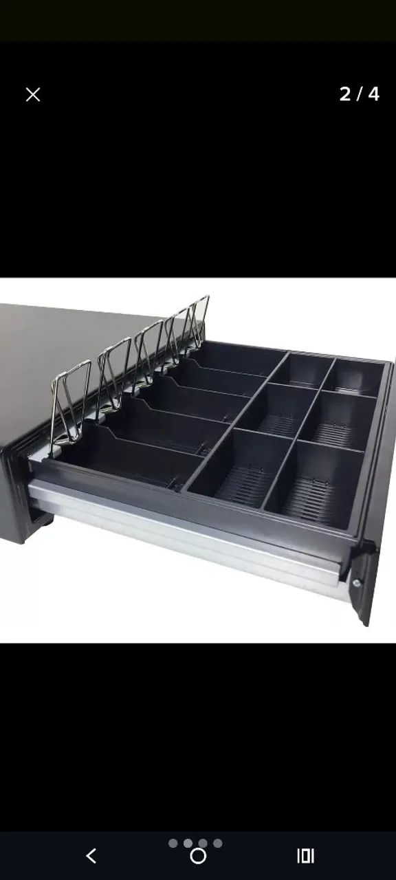 Gaveta de dinheiro Elgin bematech GD 56 nova na caixa - Foto 3