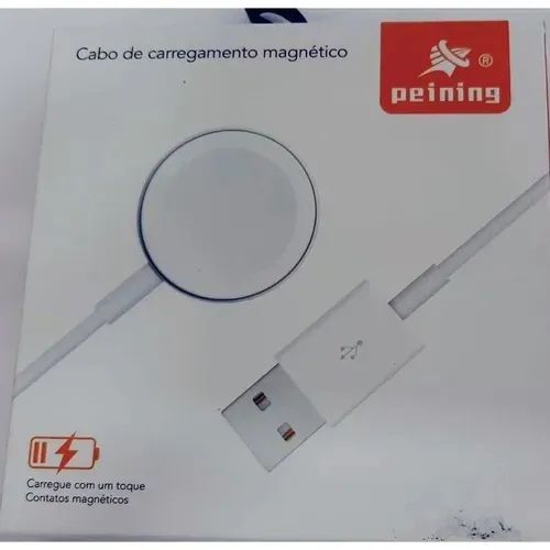Carregador Apple Watch Series Geração 1, 2, 3, 4 E 5 6 7 Sem Fio Peining - Foto 2