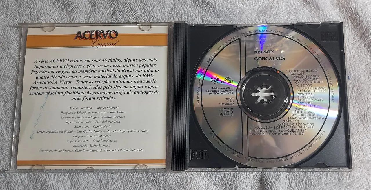 Cd Nelson Gonçalves Acervo especial  - Foto 4