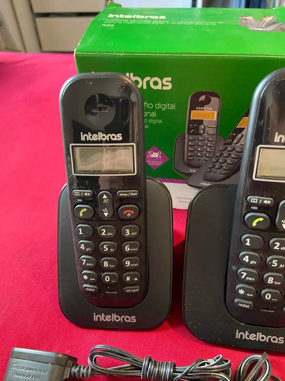 Telefone sem fio digital + ramal Intelbras ts3112 - Foto 3