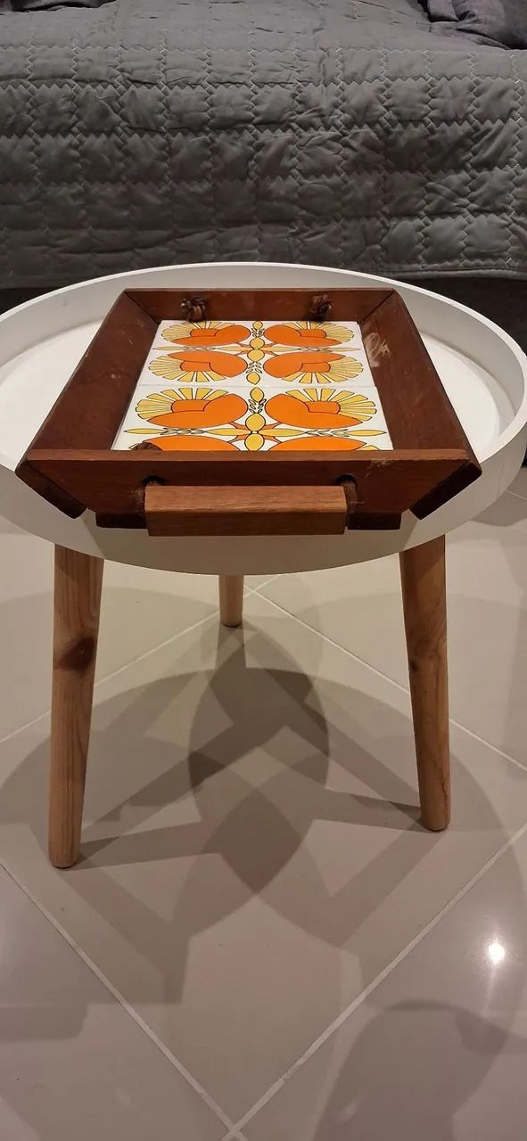 Bandeja Vintage em azulejos - Foto 3