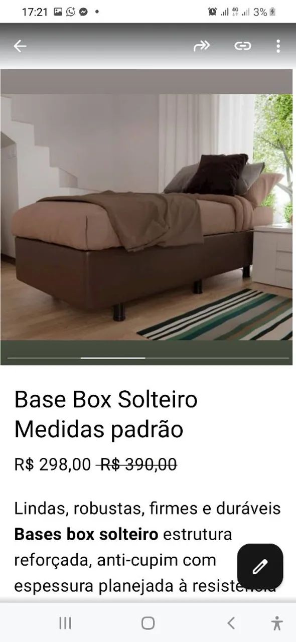 Base Box Solteiro Promoção - Foto 4