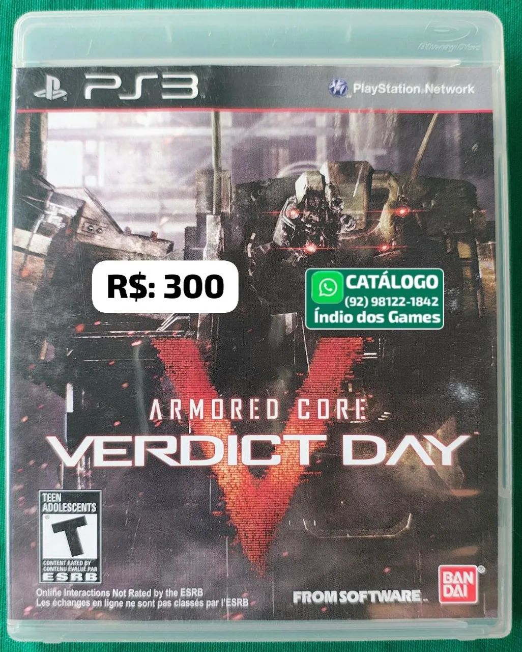 Armored Core Veredict Day = R$: 300