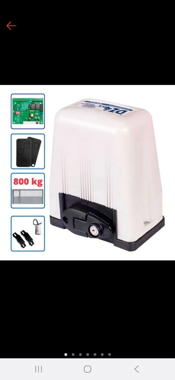Motor para portão automático DZ4 800kg