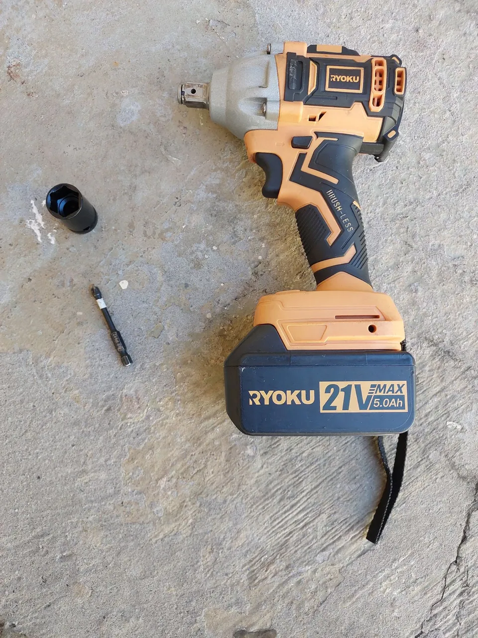 Chave de Impacto RYOKU 21V Brushless