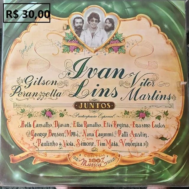 3 Discos Vinil Ivan Lins - Foto 3