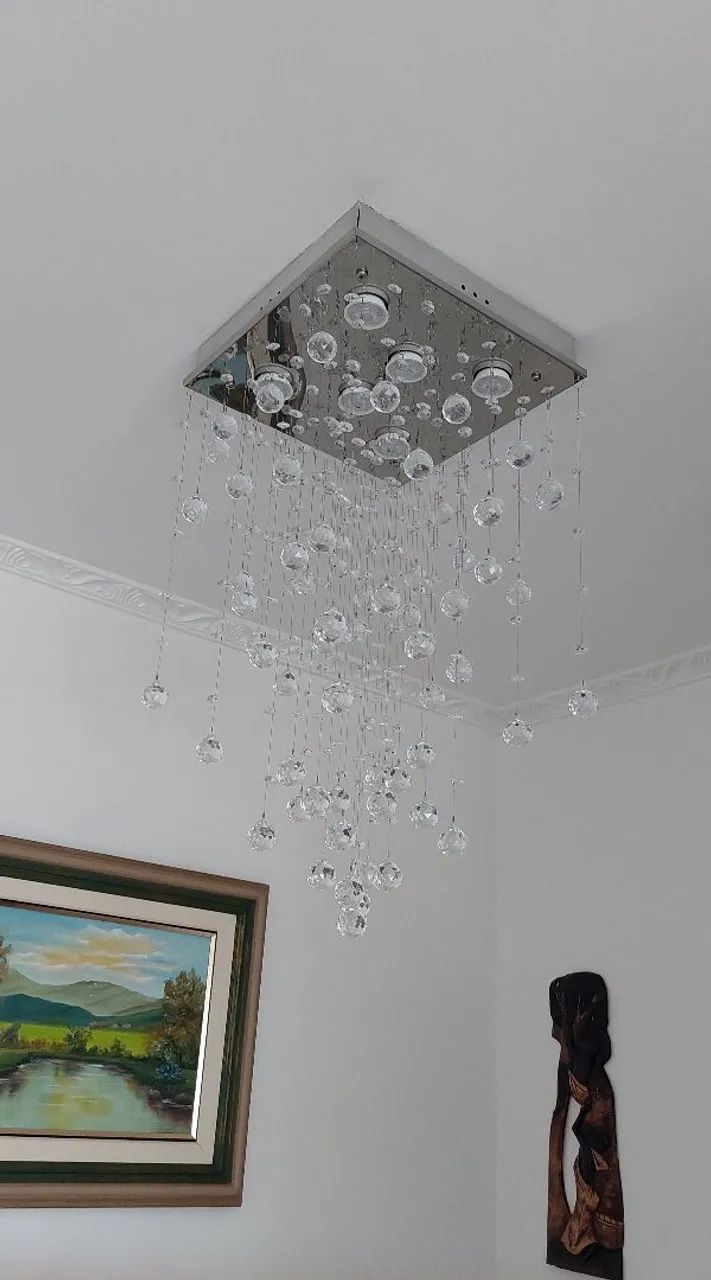 Lustre de Cristal Elegante - Foto 2
