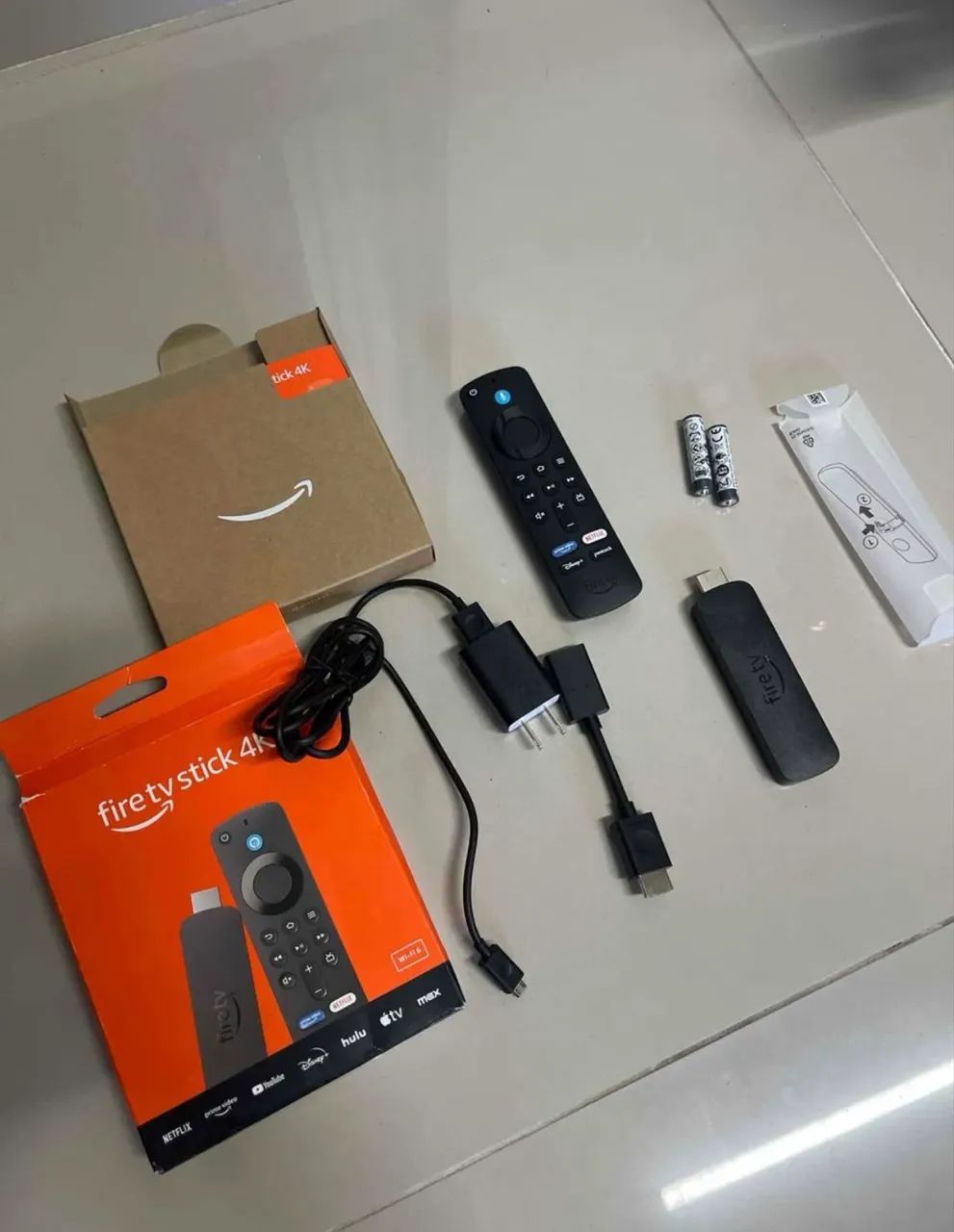 Fire TV Stick 4K Ultra HD Com Alexa, wi-fi 6 (SOMENTE VENDA) - Foto 5