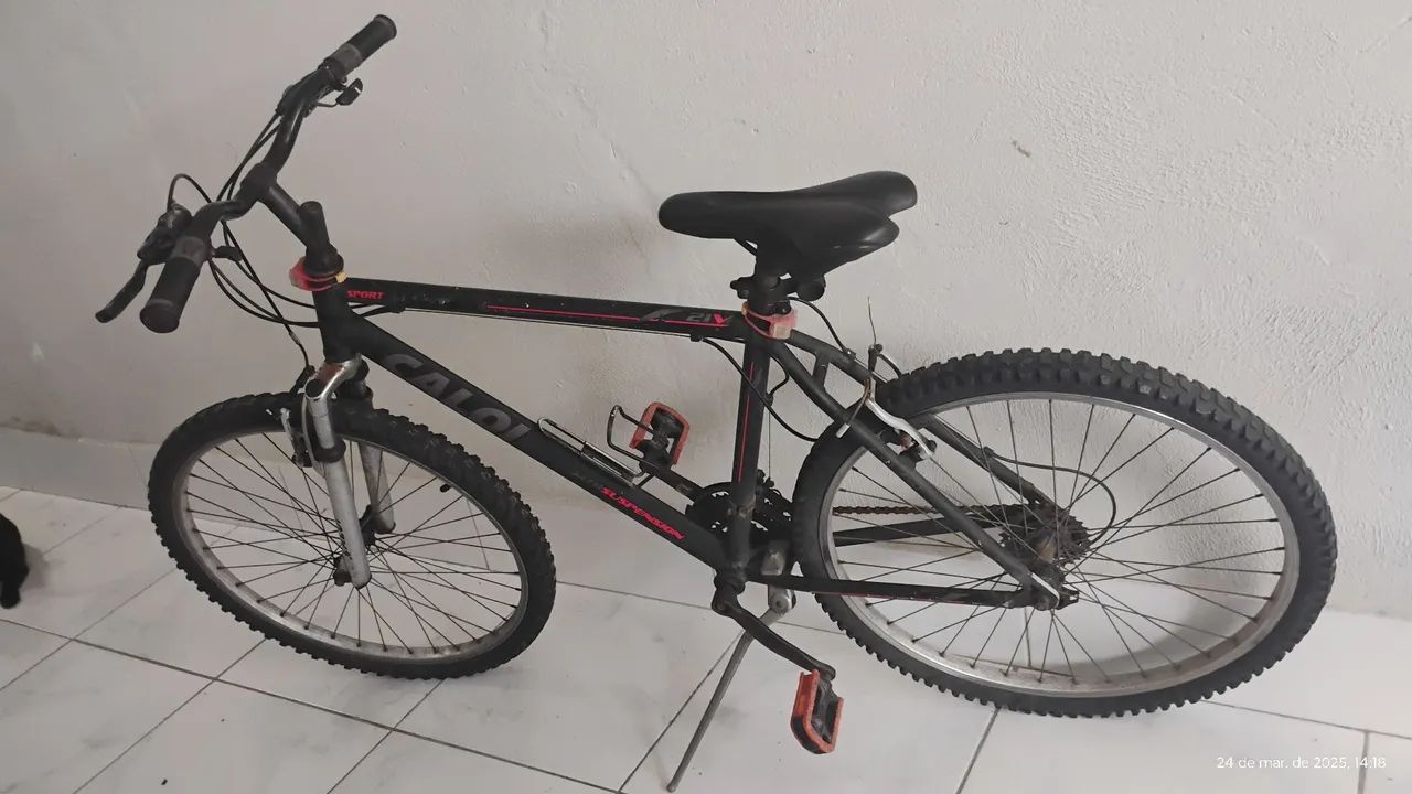 Bicicleta Caloi Aro 26 Semi-Nova - Foto 3