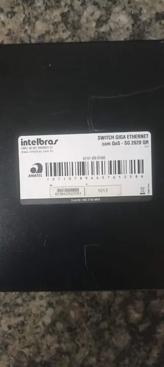 Switch Intelbras 24 portas Gigabit Ethernet - Foto 3