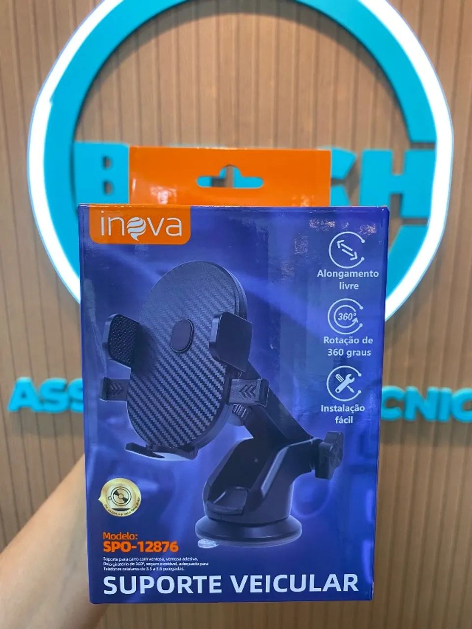 Suporte veicular para carro
