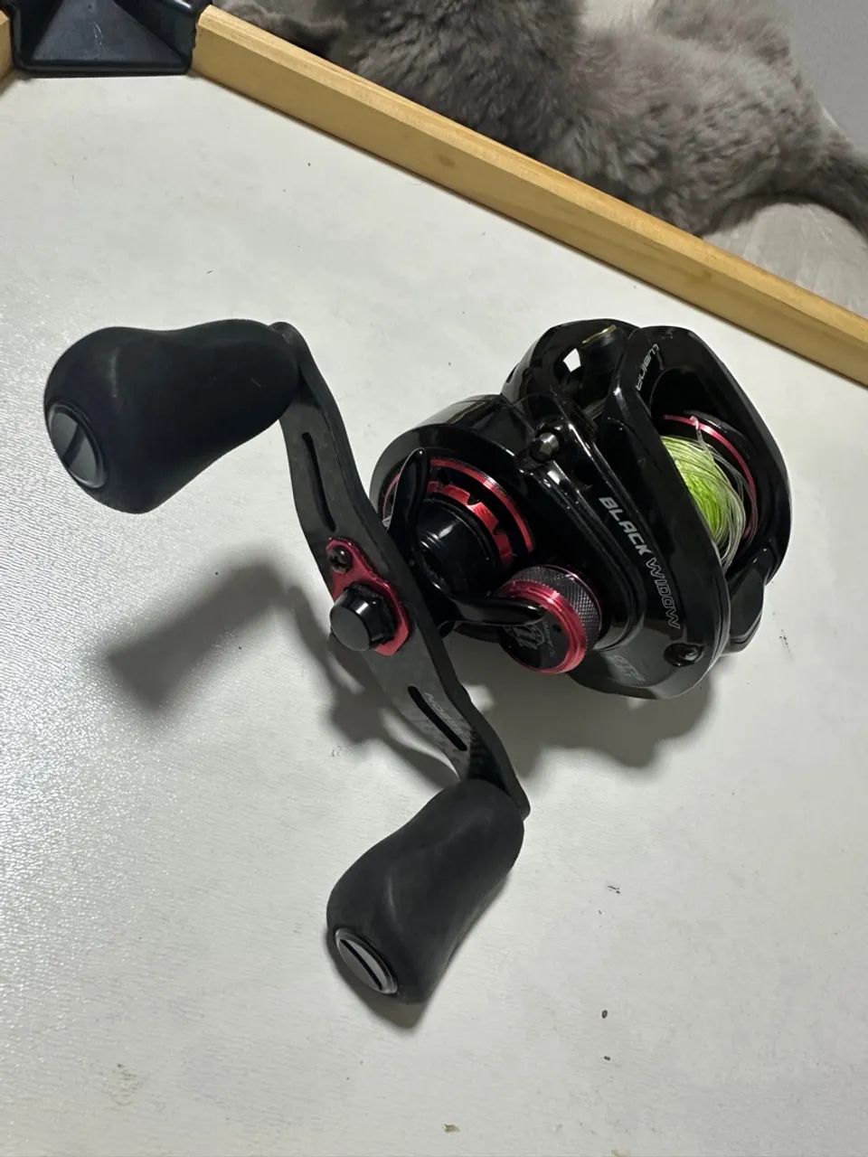 Carretilha Lubina Black Widow GTS - Marine Sports - Foto 3